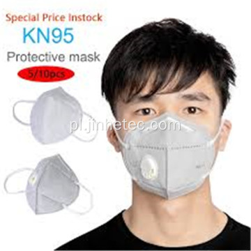 Wysokiej jakości maska ​​twarzy z zaworem oddechowym